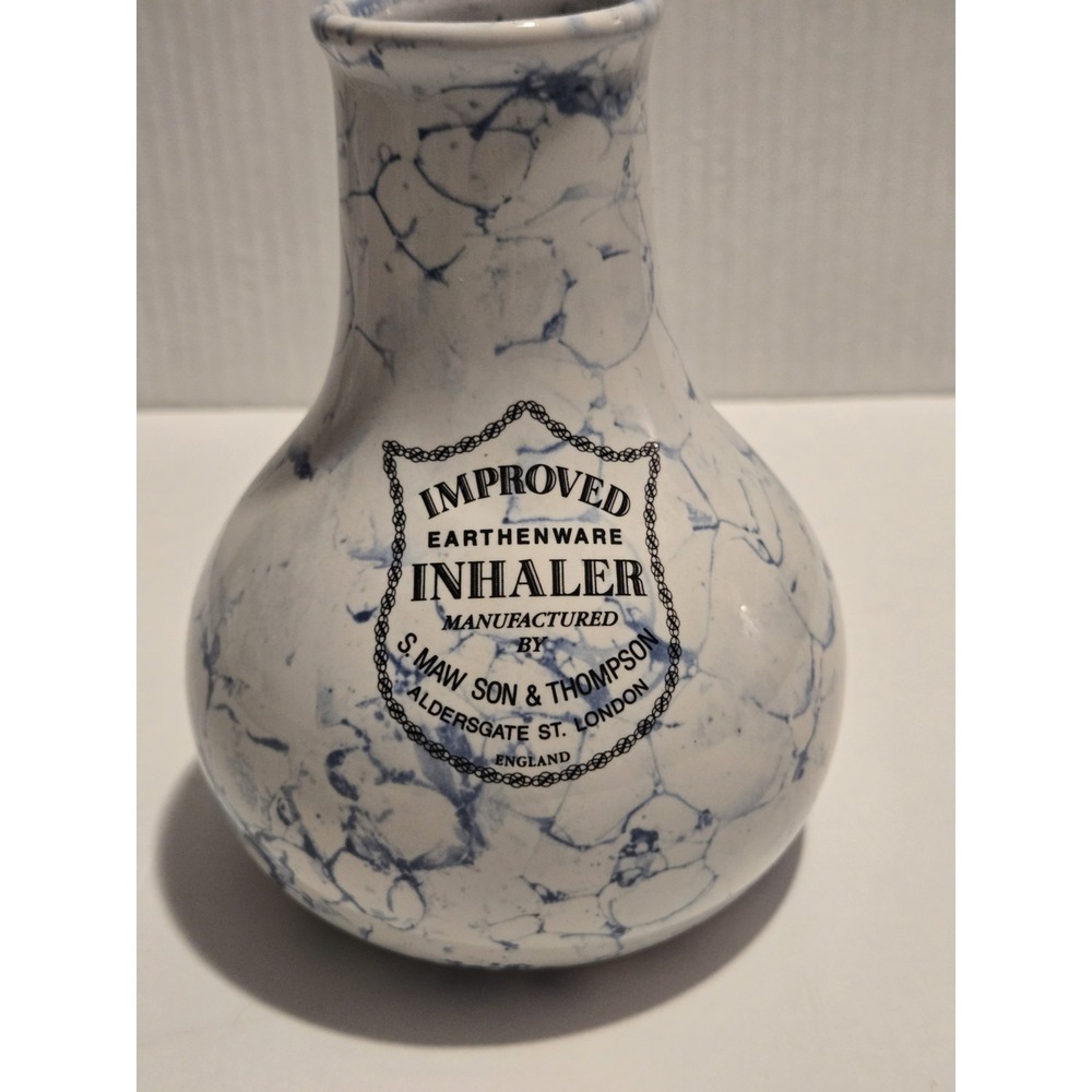 Earthenware Inhaler S Maw Son & Thompson Non Functional Replica
